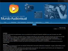 Tablet Screenshot of mundoaudiovisual.com.ar